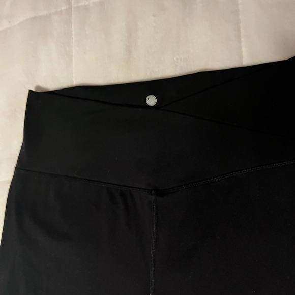 Yogalicious Jet Black Athletic Shorts - Picture 2 of 5